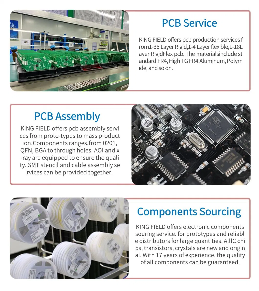 Controller Prototype Circuit Board PCBA Custom Service Development PCB Assembly Factory